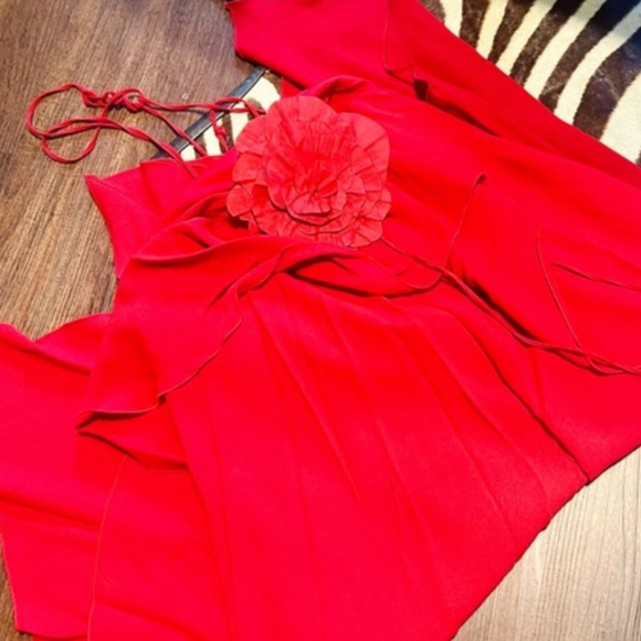 Blumarine Red Disco Dress Size Small - Picture 5 of 6